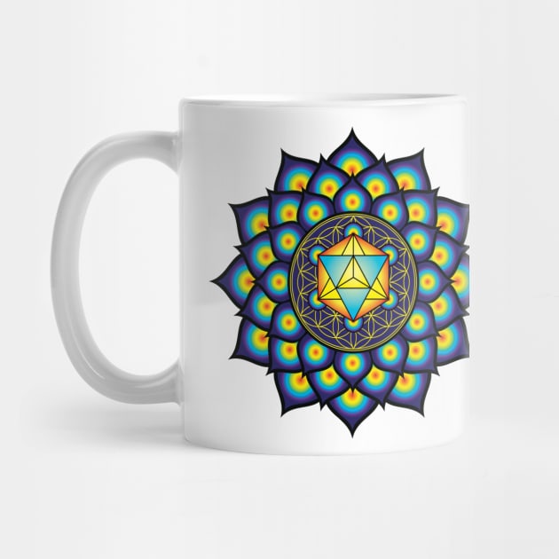 Flower Of Life Merkaba by GalacticMantra